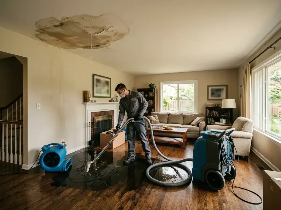 attic-pipe-burst-ceiling-drip-008 — frequently asked questions, Water Damage Restoration & Carpet Care in Rainsville, AL